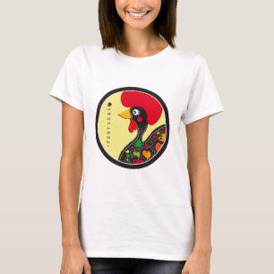 Symbols of Portugal - Rooster T-Shirt