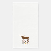 Symbols of Texas, Longhorn, brown small