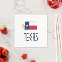 Symbols of Texas, Texas Flag and Yellow Rose (lrg)