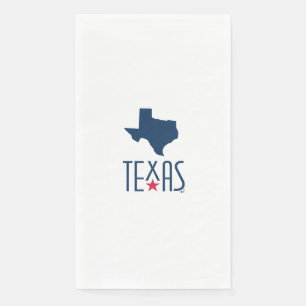 Symbols of Texas, Texas, navy blue Napkin