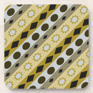 SYMBOLS small print diagonal Coaster