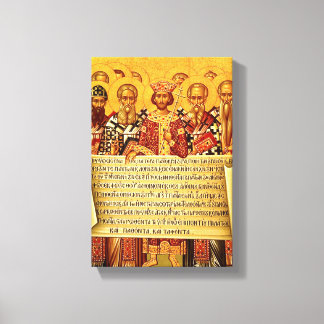 Symbolum Nicaenum Graecum Canvas Print