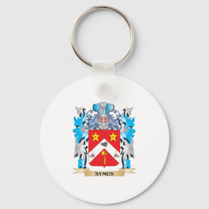 Symes Coat of Arms - Family Crest Keychain