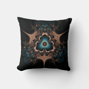 Symetric Fractal art pillow