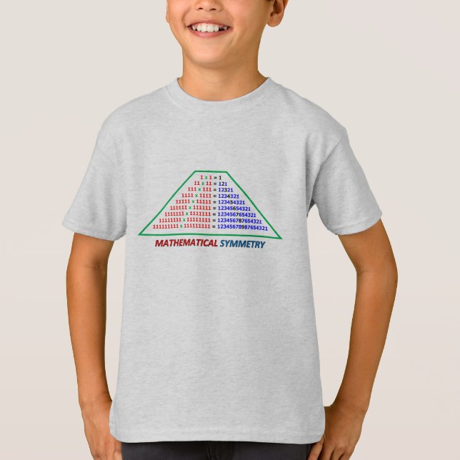 SYMÉTRIE MATHÉMATIQUE T-shirt (Devant)