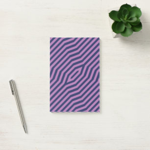 Symmetric diagonal stripes background 11 post-it notes