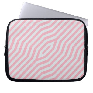 Symmetric diagonal stripes background 13 laptop sleeve