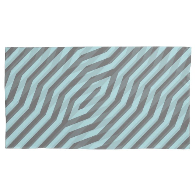 Symmetric diagonal stripes background 9 pillowcase (Front)