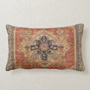 SYMMETRIC PERSIAN VINTAGE PATTERN LUMBAR PILLOW