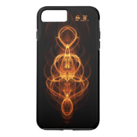 Symmetrical Fire iPhone 7 Plus Case