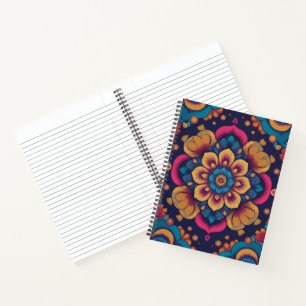 symmetrical patterns notebook