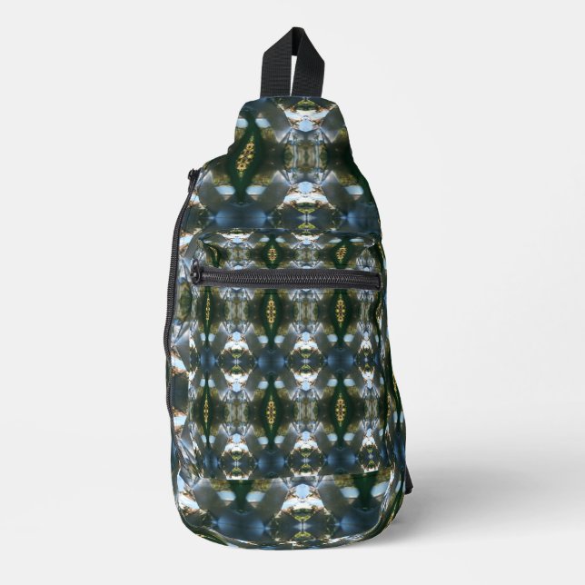 Symmetrical Shapes Sling Bag (Front)