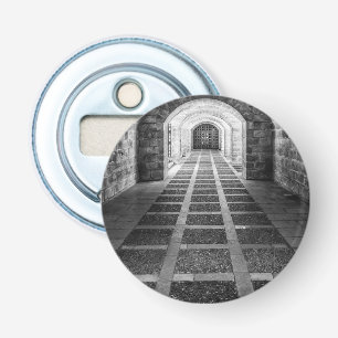 Symmetry in black and white bottle opener