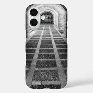 Symmetry in black and white iPhone 16 case