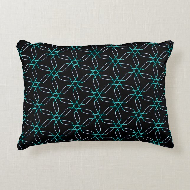Symmetry in Motion Accent Pillow (Front)