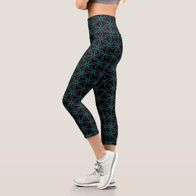 Symmetry in Motion Capri Leggings (Left)