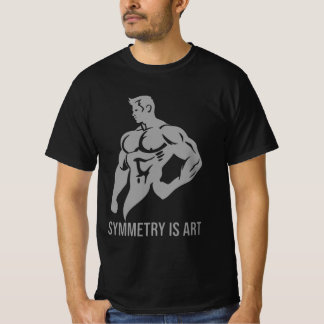 Symmetry Is Art Golden Era Bodybuilding Motivation T-Shirt