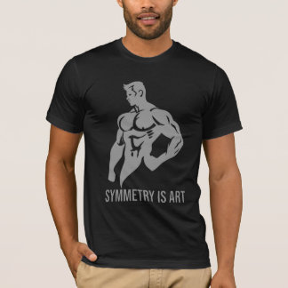 Symmetry Is Art Golden Era Bodybuilding Motivation T-Shirt