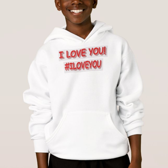 Sympa Design d'expression "JE VOUS AIME !". Comman (Devant)