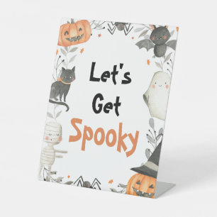 Sympa Fantôme d'Halloween Obtenons un signe de fêt