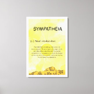 Sympatheia Stretched Canvas Print