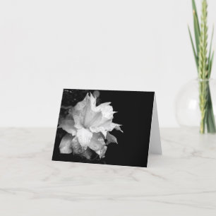 Sympathie de condoléances de carte de note de
