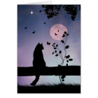 Sympathie métaphysique spirituelle chatte et papil