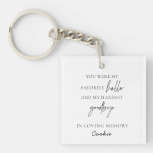 Sympathie simple moderne Photo Pet Memorial