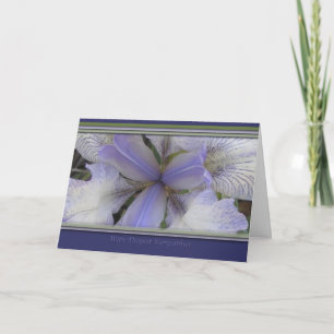 Sympathies Blue Iris Card