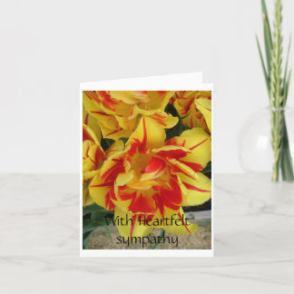 sympathy card