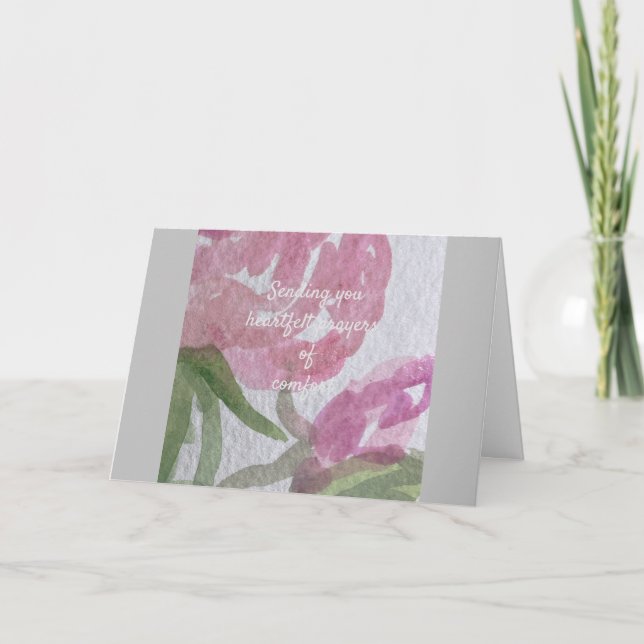 sympathy card (Front)