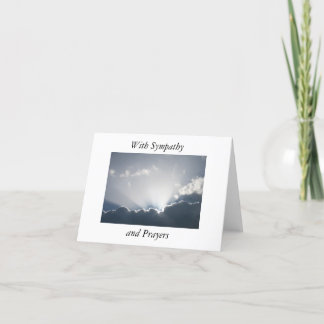 sympathy card