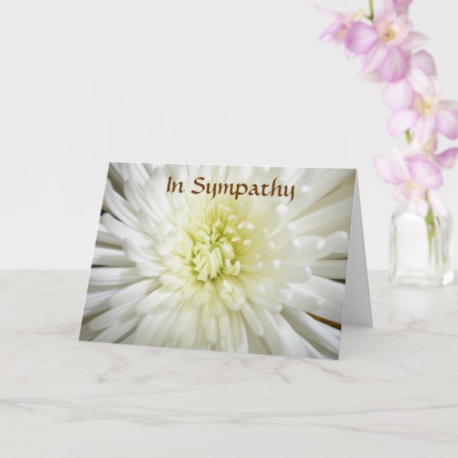 Sympathy Card (for anyone) (Orchid)