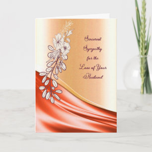 Sympathy Card for Loss of Husband