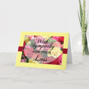 Sympathy Card for Loss of Loved One