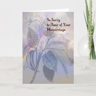 Sympathy Card for Miscarriage