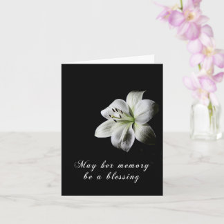 Sympathy Card for Woman