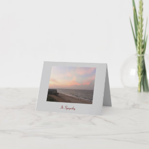 Sympathy Card - "In Sympathy" From Me