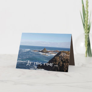 Sympathy card - Life transitions