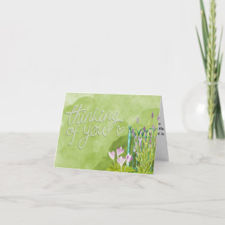 Sympathy Card - Thinking of You