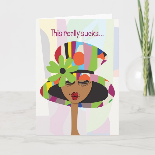 Sympathy Card - This reallyy sucks... (Front)