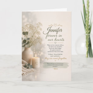 Sympathy Cards Personalized