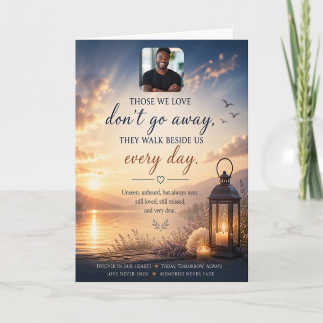 Sympathy Cards Personalized (Front)