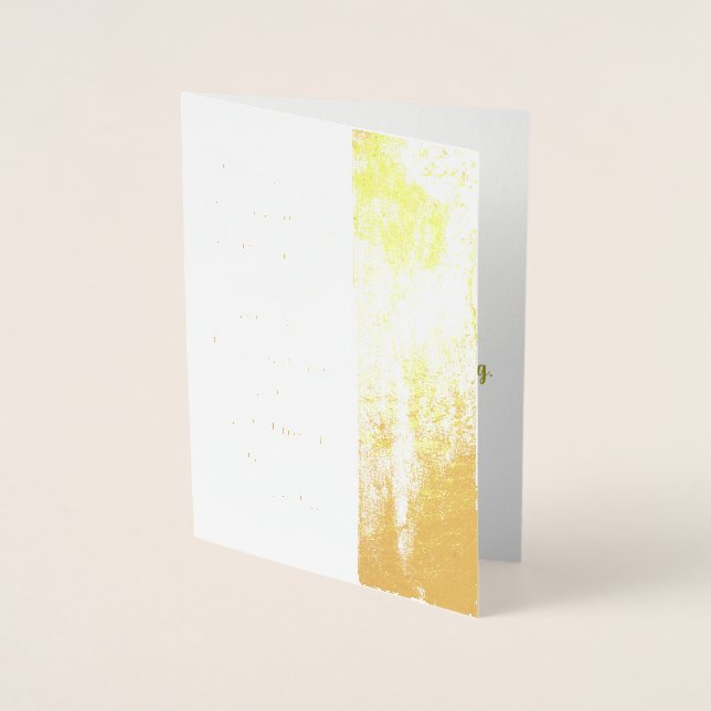 Sympathy foil card by dalDesignNZ (Front)