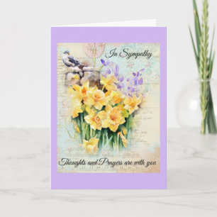 Sympathy Folded Card