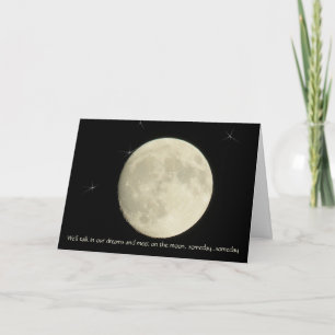 Sympathy for a male card