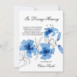 Sympathy Funeral MERCI Lily Floral PHOTO