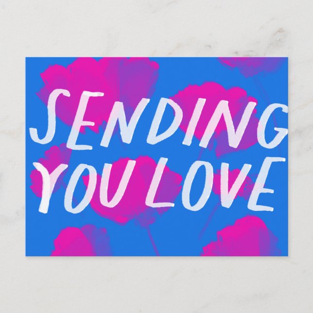 Sympathy, Get Well Postcard (Front)