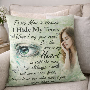 Sympathy Gift for Loss of Mother Throw Pillow