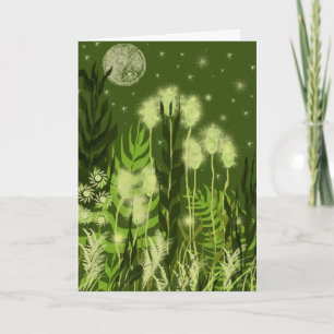 Sympathy - Green Moonlight Card